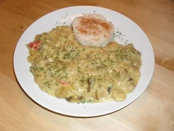 Rezept: Schweinecurry - mit Früchten Schweinecurry - mit Früchten - Rezept