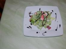 Kopfsalat mit Erdbeeren - Rezept