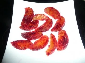 GLASFOOD 9 /FISCH:Wakame Algensalat mit Jakobsmuscheln und Blutorangenfilets - Rezept - Bild Nr. 4