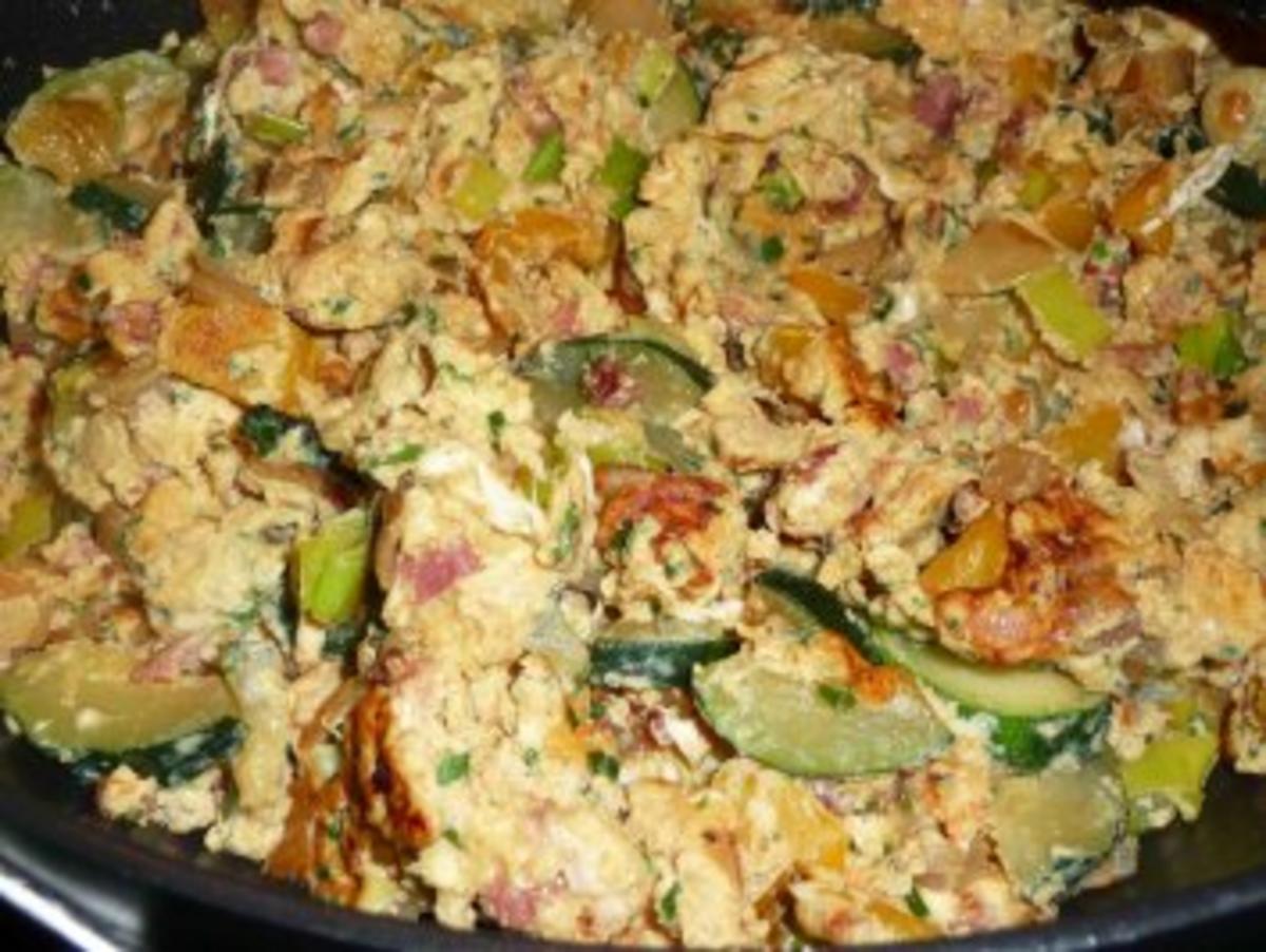 Gemüse- Rührei - Rezept mit Bild - kochbar.de