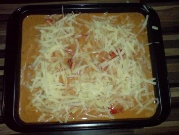 Minutensteks in Pastasosse Überbacken - Rezept - Bild Nr. 3