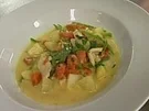 Kokossuppe mit Hähnchenstreifen - Rezept