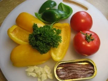 Bunte Paprika-Schiffchen ... - Rezept - Bild Nr. 2