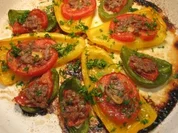 Bunte Paprika-Schiffchen ... - Rezept