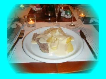 Tafelspitz mit Kartoffeln, Sauerkraut und Meerrettichsoße - Rezept