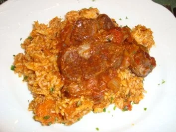 Hauptgericht - Rind - Ossobuco mit Rinderbeinscheiben - schnell - Rezept