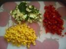 Gemischter Zucchini-Paprika-Mais Salat - Rezept
