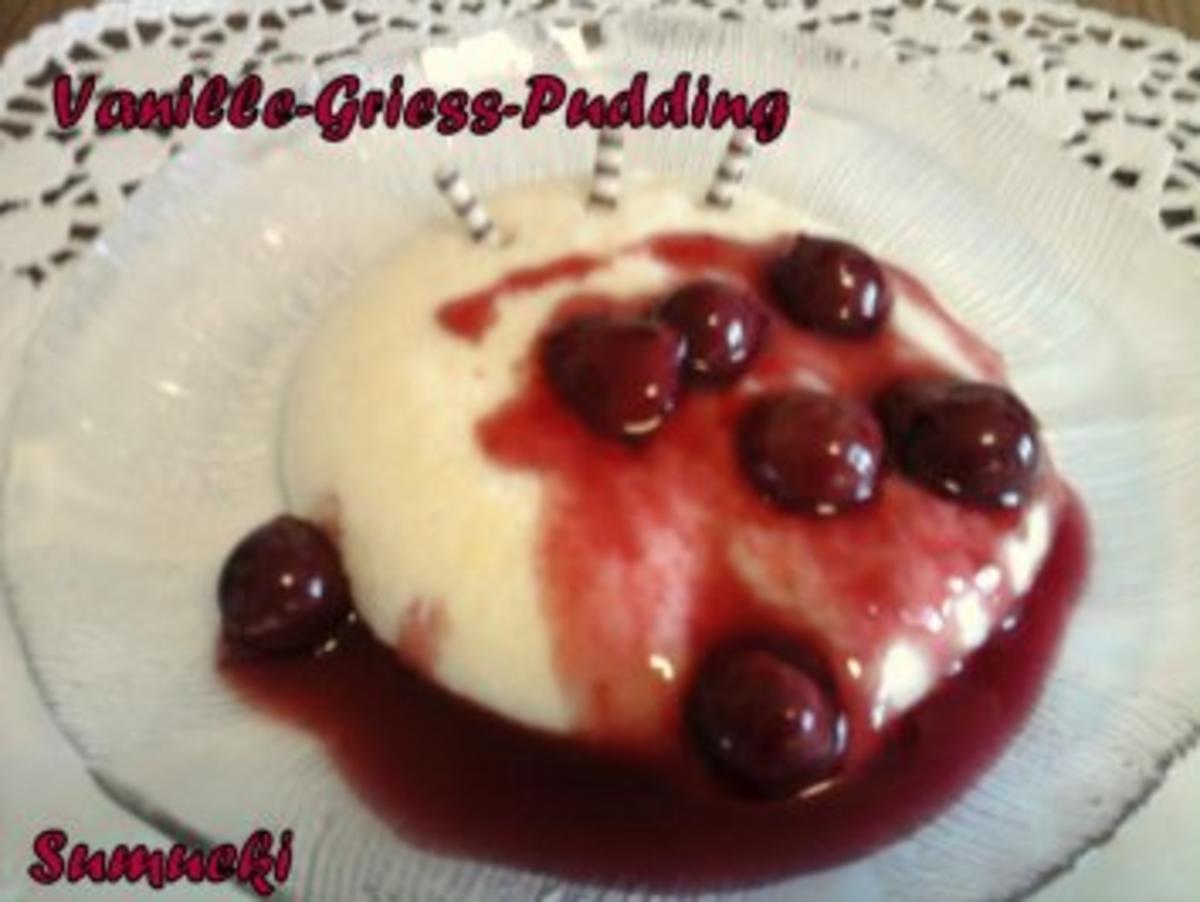 Vanille-Griess-Pudding - Rezept