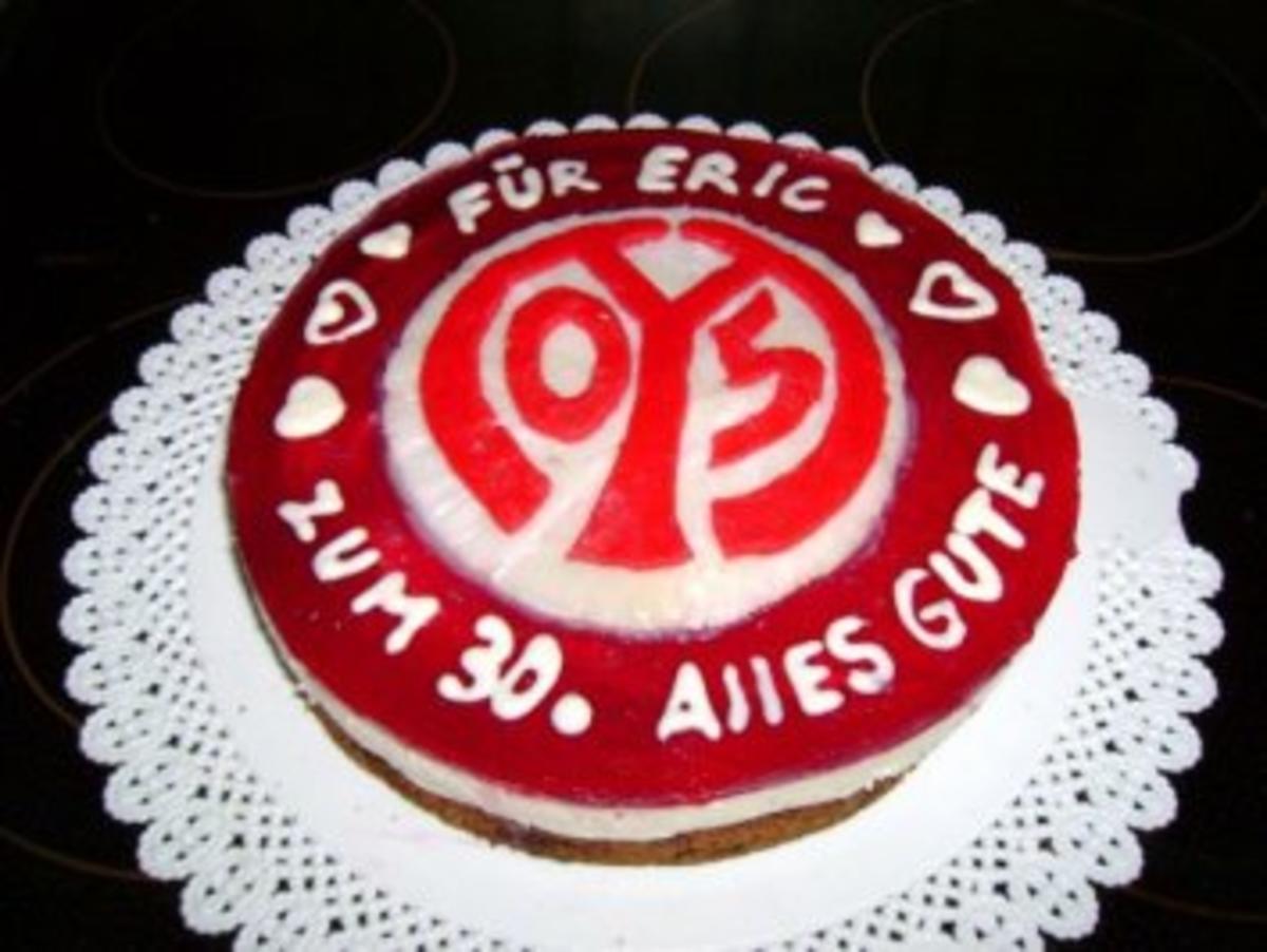 Kuchen: Kirsch Quark  Torte... für einen *Mainzer* Fußball Fan - Rezept - Bild Nr. 2