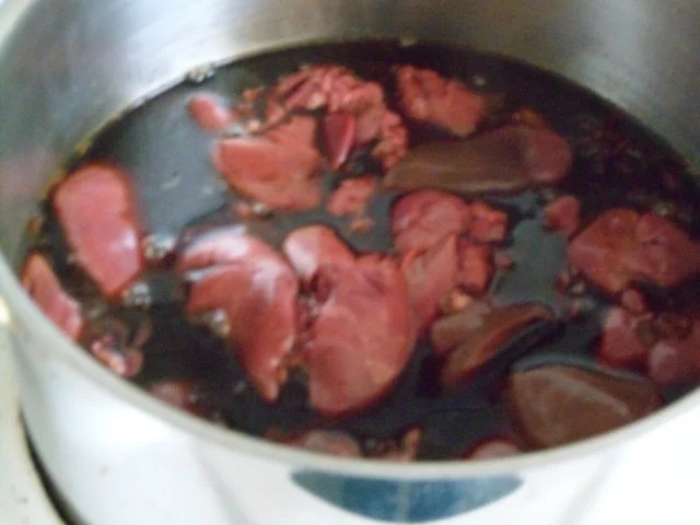 Marinierte Hähnchenleber - Rezept - Bild Nr. 6