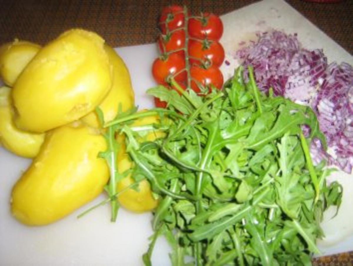 Kartoffel-Rucola-Salat - Rezept - Bild Nr. 2