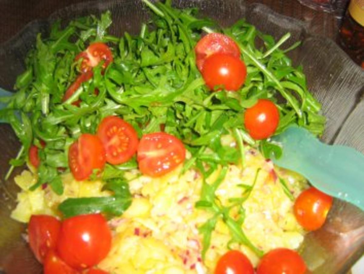 Kartoffel-Rucola-Salat - Rezept - Bild Nr. 4