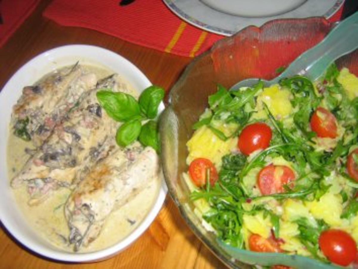 Kartoffel-Rucola-Salat - Rezept - Bild Nr. 5