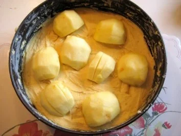 Versunkener Apfelkuchen mit Bilder - Rezept - Bild Nr. 5