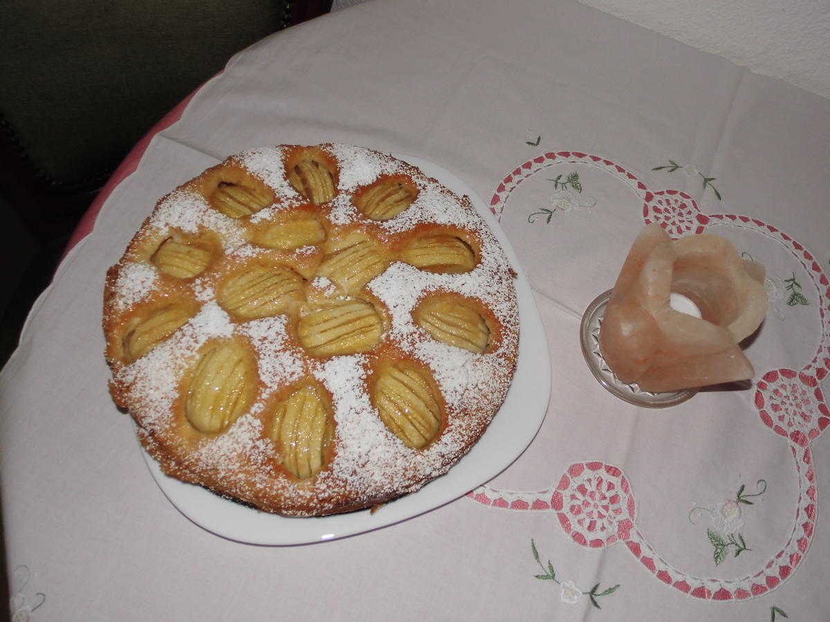 Versunkener Apfelkuchen mit Bilder - Rezept - Bild Nr. 9