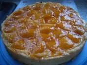 Pfirsisch Pudding-Kuchen - Rezept