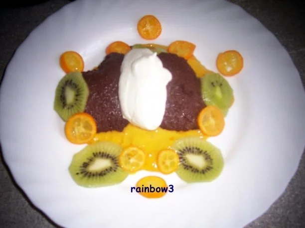 Dessert: Mousse au Chocolat mit Kumquatsauce - Rezept