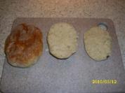 Frühstücks-Brötchen, da ich zu faul war zum Bäcker zu gehen... - Rezept