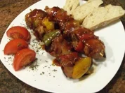 Fleisch:  FLEISCHPÄCKCHEN am Spieß - Rezept