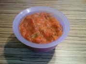 "DIP/SAUCE" fruchtig-scharfer Tomatendip - Rezept