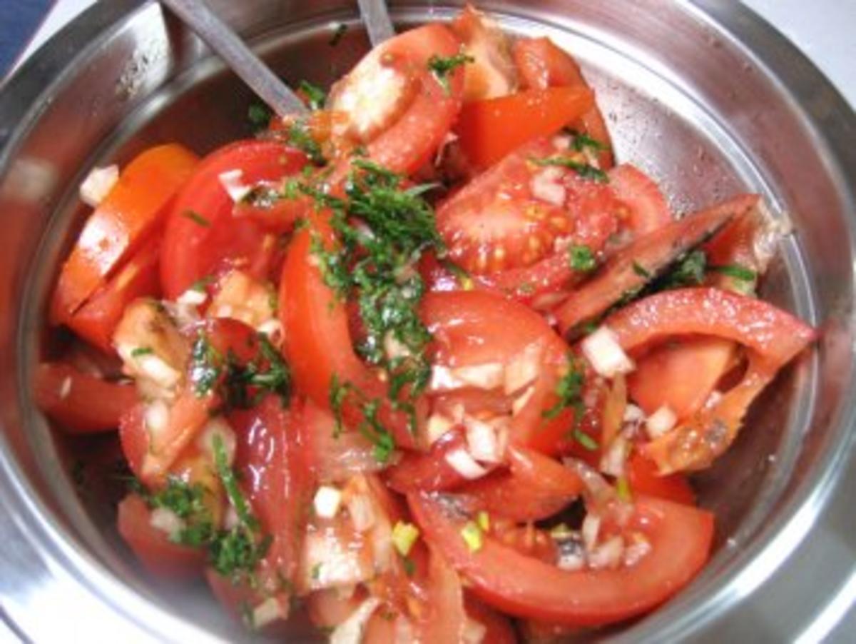 Tomatensalat einfach ... - Rezept - Bild Nr. 2