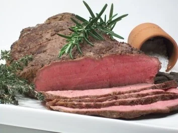 Rezept: US-Roastbeef mit bengalischem Pfeffer und dreierlei Saucen Bild Nr. 4 US-Roastbeef mit bengalischem Pfeffer und dreierlei Saucen - Rezept - Bild Nr. 4