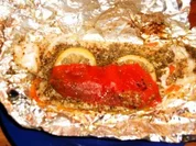 Rezept: gedämpftes Pangasiusfilet auf Möhren gedämpftes Pangasiusfilet auf Möhren - Rezept