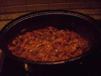 Rezept: Rinderrouladen mit deftiger brauner Soße Bild Nr. 8 Rinderrouladen mit deftiger brauner Soße - Rezept - Bild Nr. 8