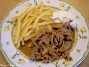 Pfannen-Gyros - Rezept - Bild Nr. 2