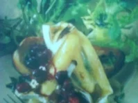 Rezept: Gebackener Camembert Mit Preiselbeeren Gebackener Camembert Mit Preiselbeeren - Rezept