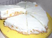 Kühlschranktorte "Waldmeister-Mandarinen-Löffelbiskuit-Torte" - Rezept