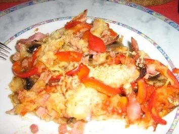 Unsere Samstagabend - Pizza Speziale - Rezept