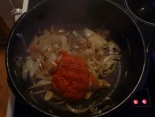 Hirschsteaks an Sahnesößchen mit Ajvar mit  Fleur de Atlanticokartoffeln & Zuckerschoten - Rezept - Bild Nr. 5