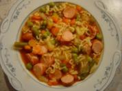 Gemüse-Eintopf mit Nudeln... Kalorienarm - Rezept