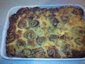 Eierpfankuchen-Hackfleischrollen - Rezept - Bild Nr. 2