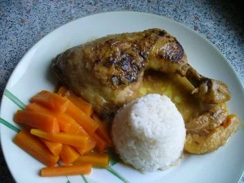 Rezept: exotisches Hähnchen exotisches Hähnchen - Rezept