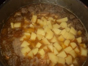 Rindfleischsuppe mit Kartoffeln und einem Hauch aus China! - Rezept - Bild Nr. 4