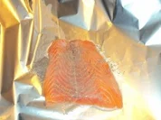 Lachsfilet mit einer Thymiansosse - Rezept