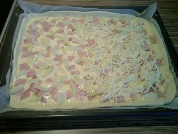 Rezept: "PIZZA" Spargel-Pizza Bild Nr. 3 "PIZZA" Spargel-Pizza - Rezept - Bild Nr. 3