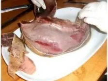 Rinderzunge gepökelt mit Möhrchensoße - Rezept - Bild Nr. 3