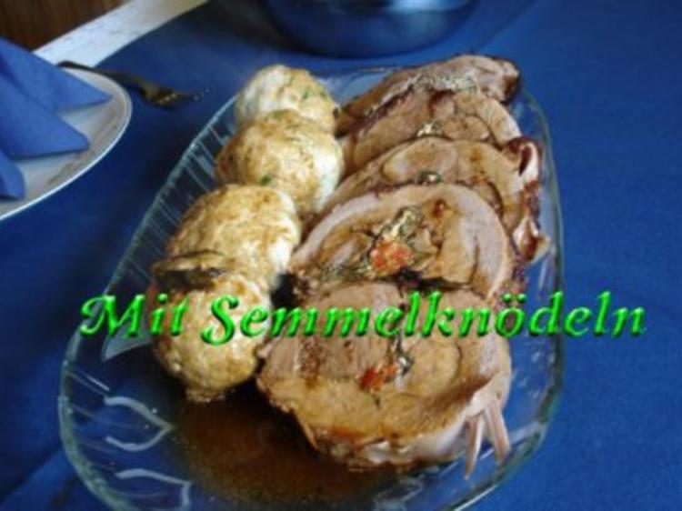 Putenrollbraten gefüllt - Rezept mit Bild - kochbar.de