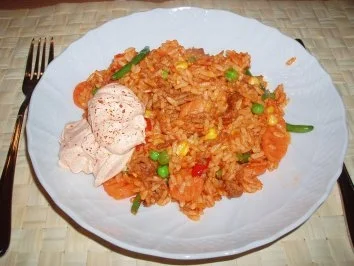 Rezept: Gebratener Reis Gebratener Reis - Rezept