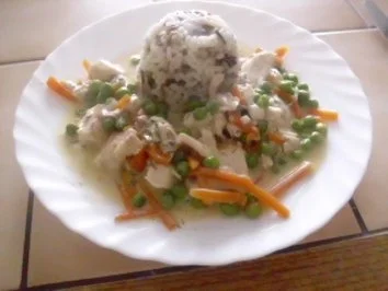 Rezept: Fischragout mit Reis Fischragout mit Reis - Rezept