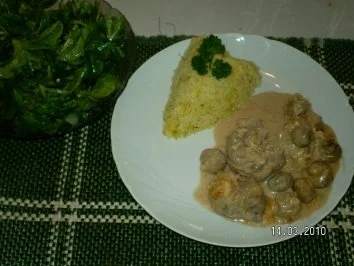 Rezept: Schweinefilets überbacken mit Basmatireis Bild Nr. 5 Schweinefilets überbacken mit Basmatireis - Rezept - Bild Nr. 5