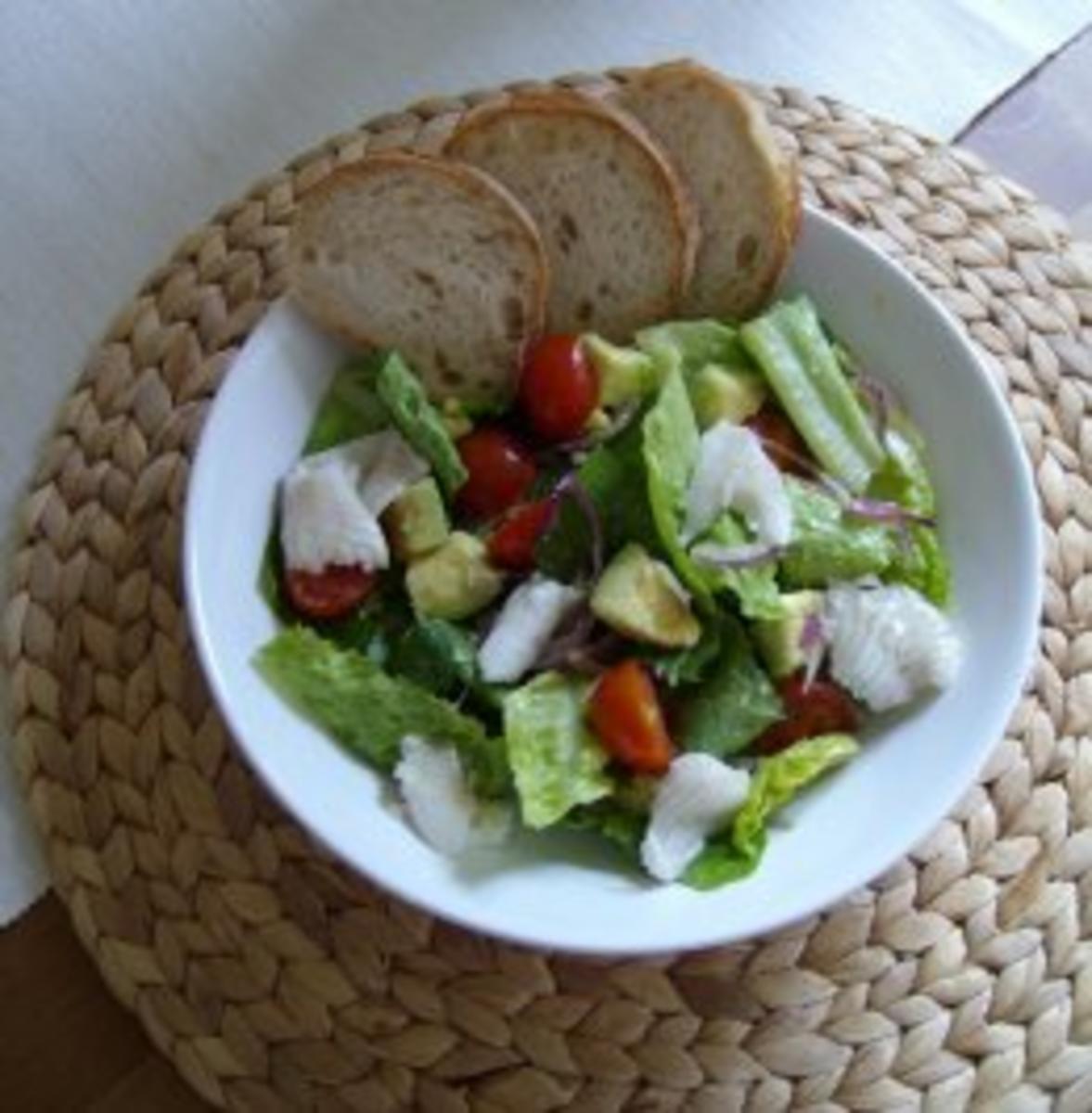 Avocadosalat mit Fisch - Rezept - Bild Nr. 4