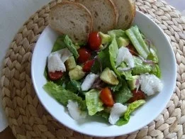 Rezept: Avocadosalat mit Fisch Bild Nr. 4 Avocadosalat mit Fisch - Rezept - Bild Nr. 4