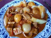 Rotes Schnitzelgulasch - Rezept