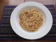 Spaghetti alla Carbonara - Rezept