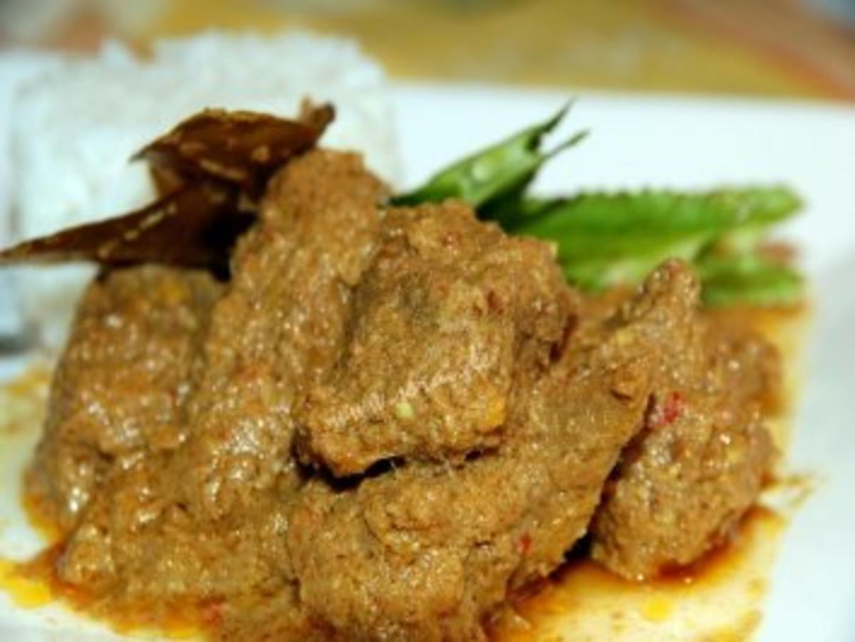 Malaiische Rendang Daging - Rezept