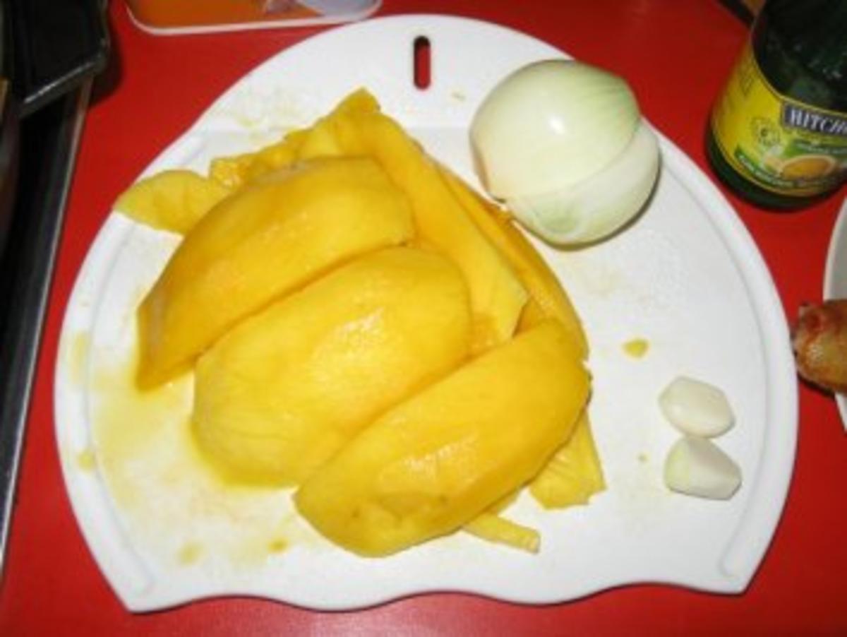 Kokos-Curry-Hühnchen mit Mango=indisch - Rezept - Bild Nr. 3